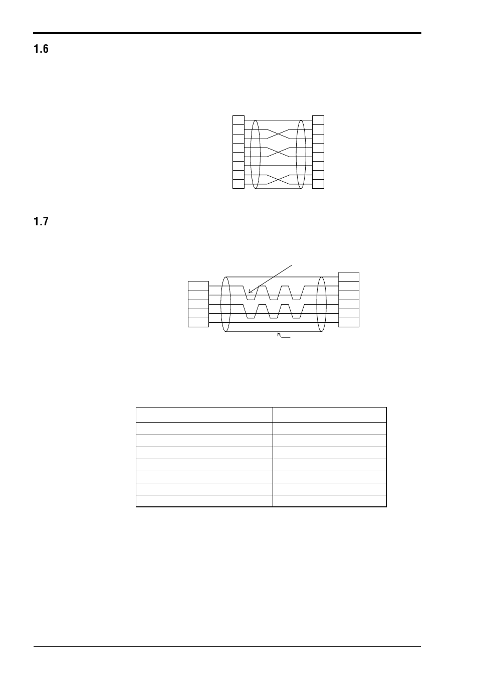 6 rs-232c port wiring, 7 rs-422a port wiring, Power supply bl-u1 | KEYENCE BL-180 User Manual | Page 93 / 109