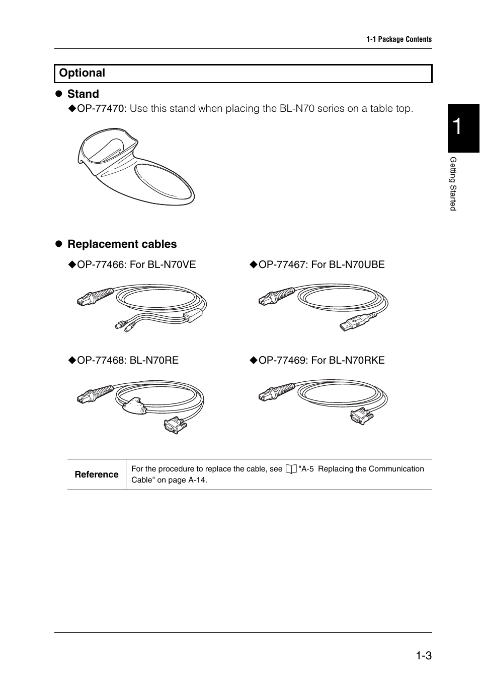 KEYENCE BL-N70 Series User Manual | Page 11 / 72
