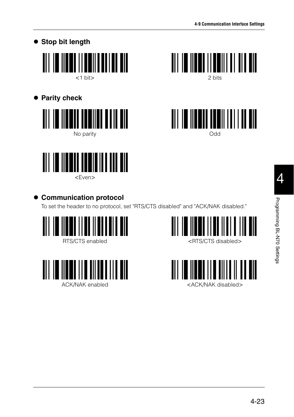 KEYENCE BL-N70 Series User Manual | Page 51 / 72