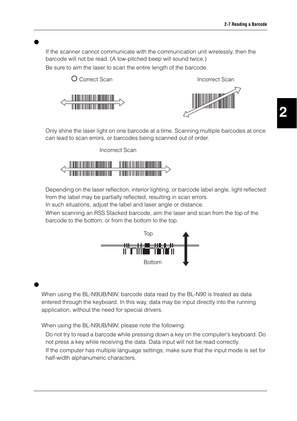 KEYENCE BL-N90 Series User Manual | Page 37 / 110