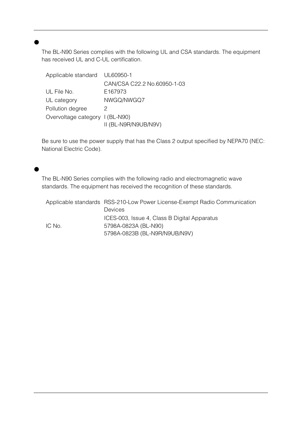 KEYENCE BL-N90 Series User Manual | Page 9 / 110