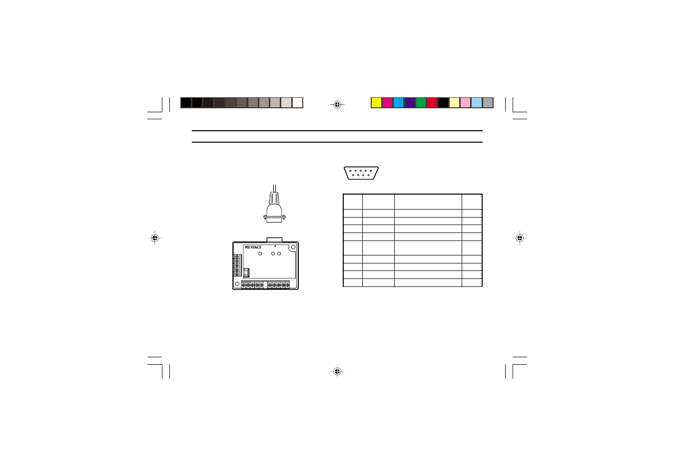 Connecting the bl series | KEYENCE N-48/42 User Manual | Page 10 / 20
