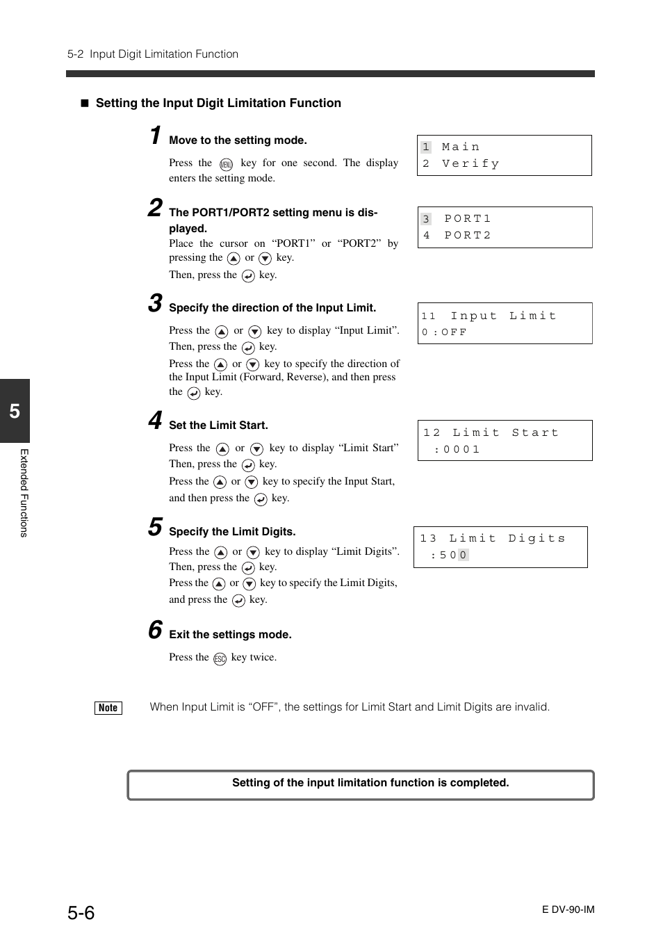 KEYENCE DV-90 User Manual | Page 104 / 262