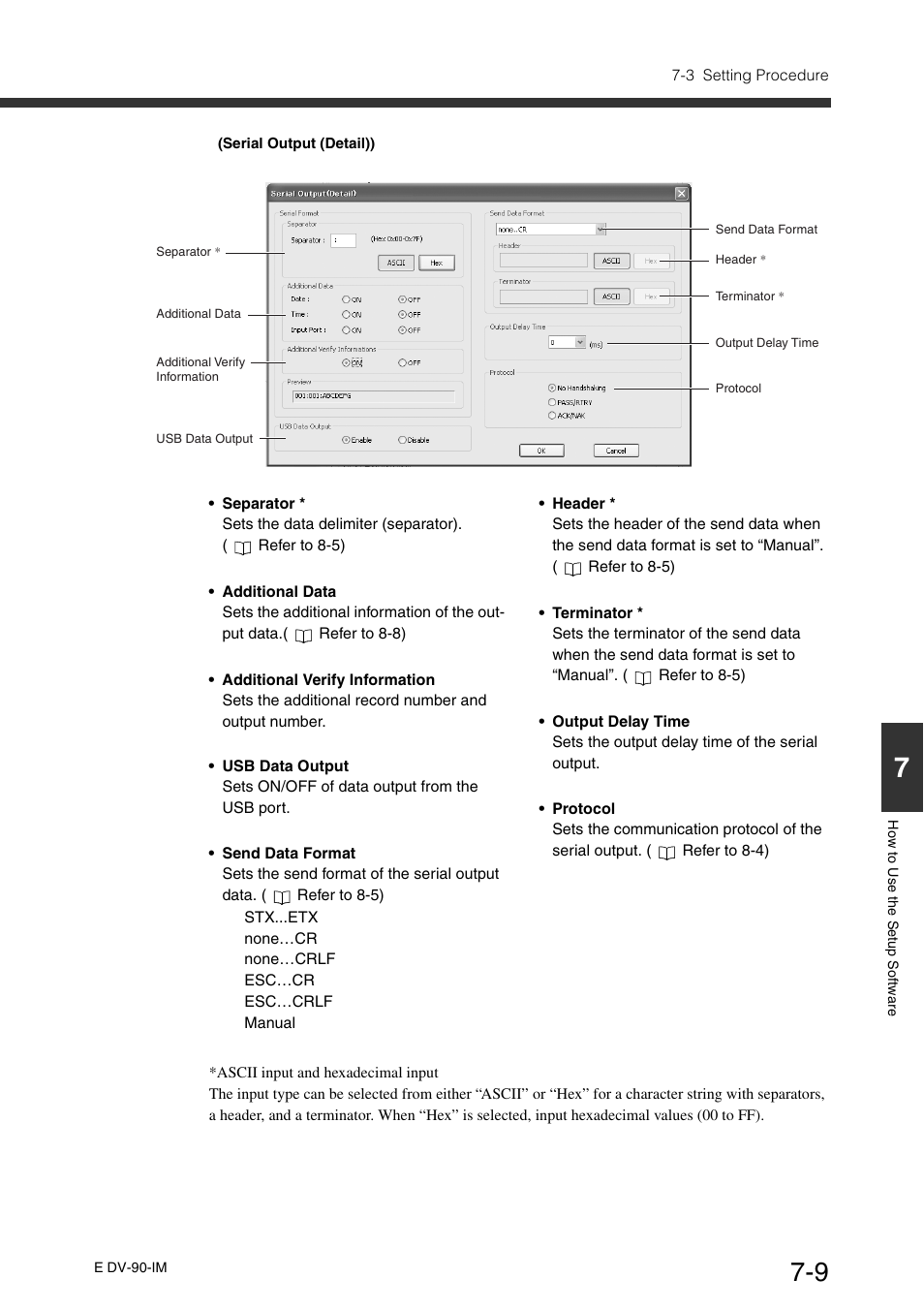 KEYENCE DV-90 User Manual | Page 147 / 262