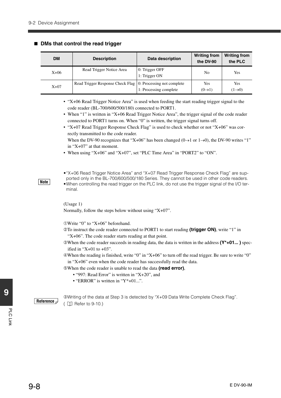 KEYENCE DV-90 User Manual | Page 208 / 262