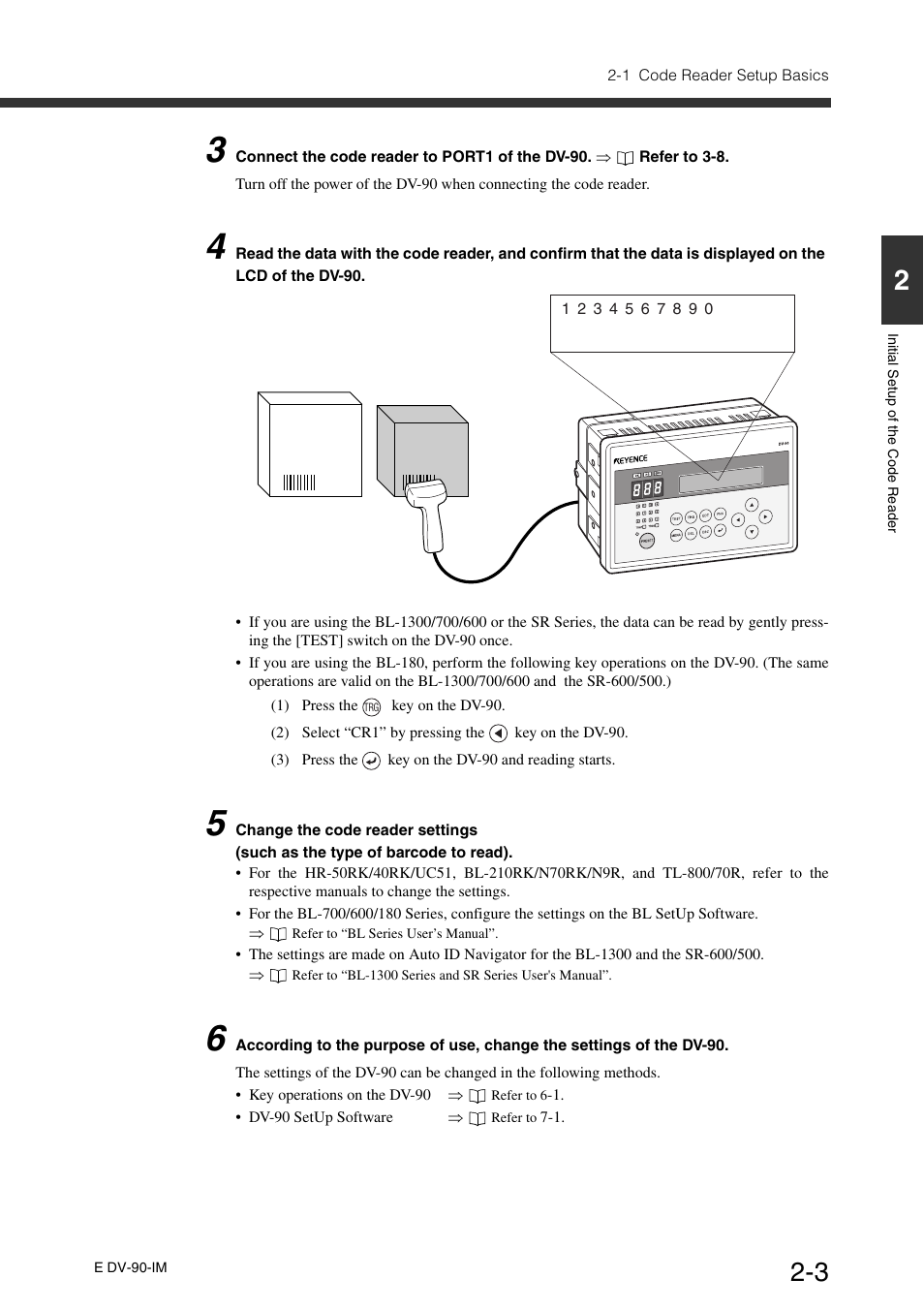 KEYENCE DV-90 User Manual | Page 27 / 262