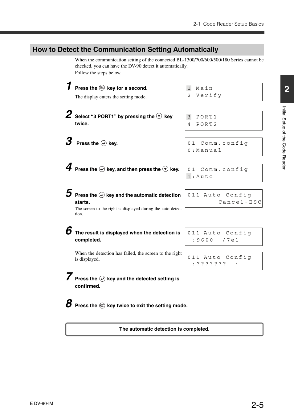 KEYENCE DV-90 User Manual | Page 29 / 262