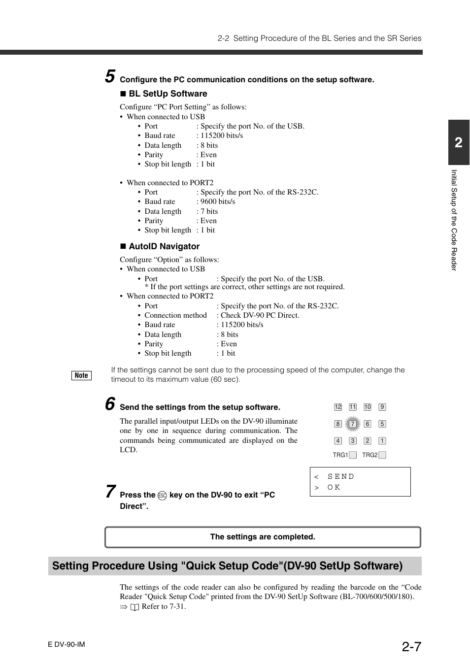 KEYENCE DV-90 User Manual | Page 31 / 262