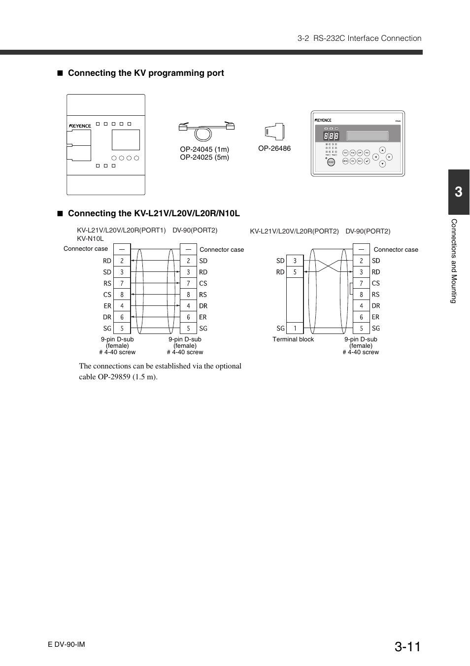 KEYENCE DV-90 User Manual | Page 45 / 262