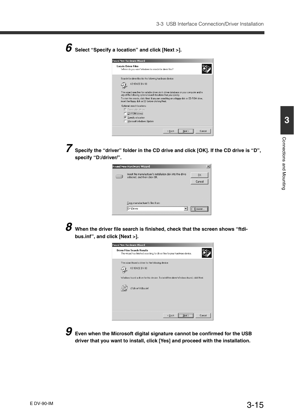 KEYENCE DV-90 User Manual | Page 49 / 262