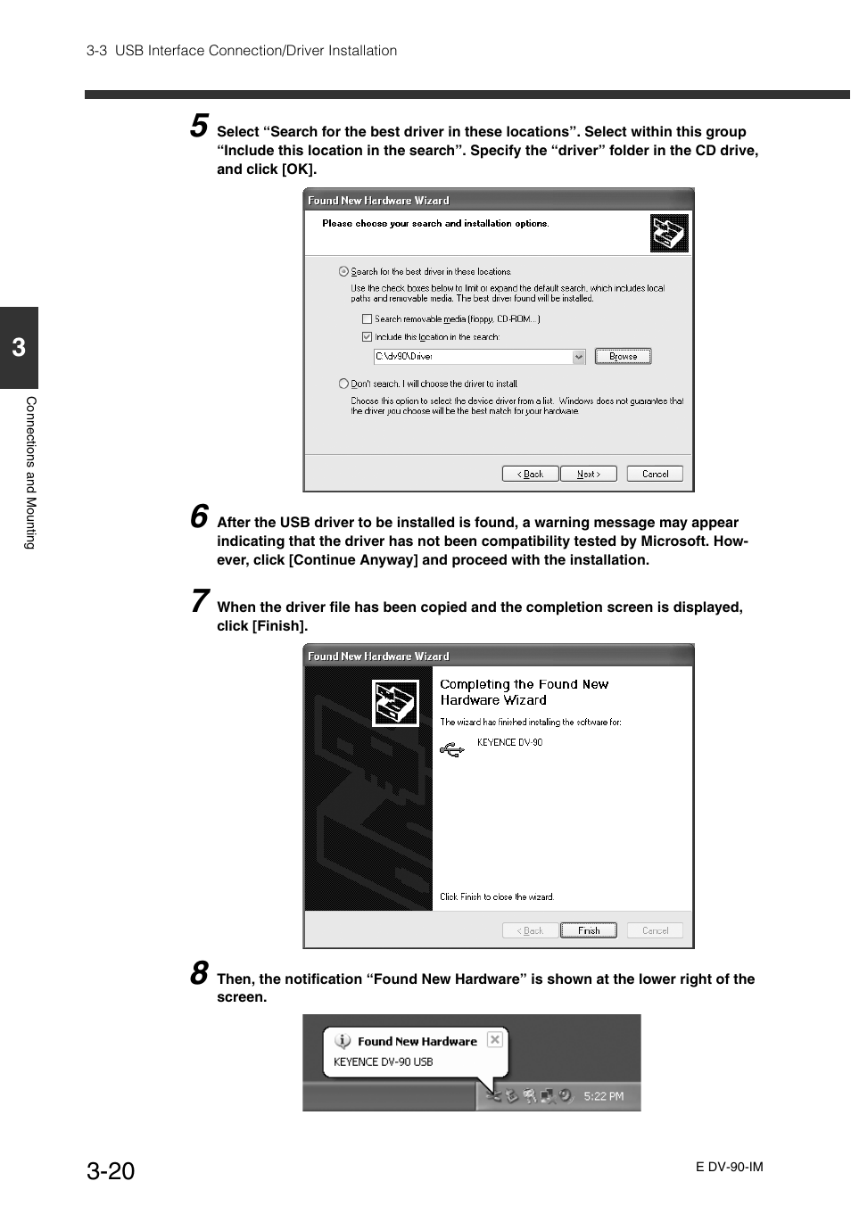 KEYENCE DV-90 User Manual | Page 54 / 262