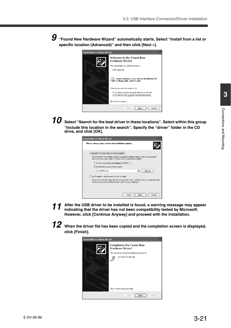 KEYENCE DV-90 User Manual | Page 55 / 262