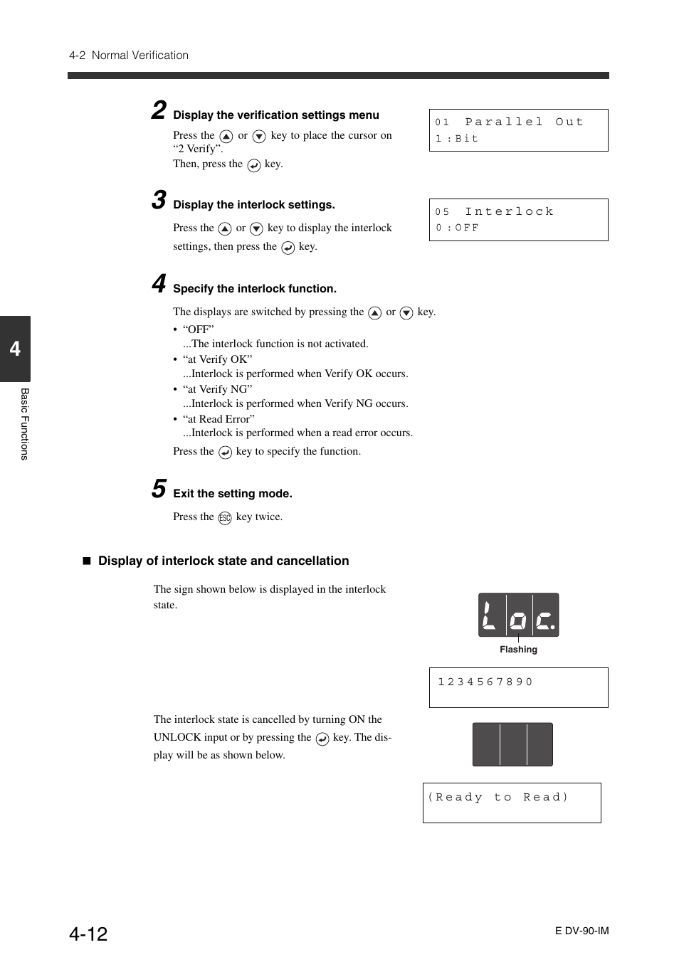 KEYENCE DV-90 User Manual | Page 72 / 262