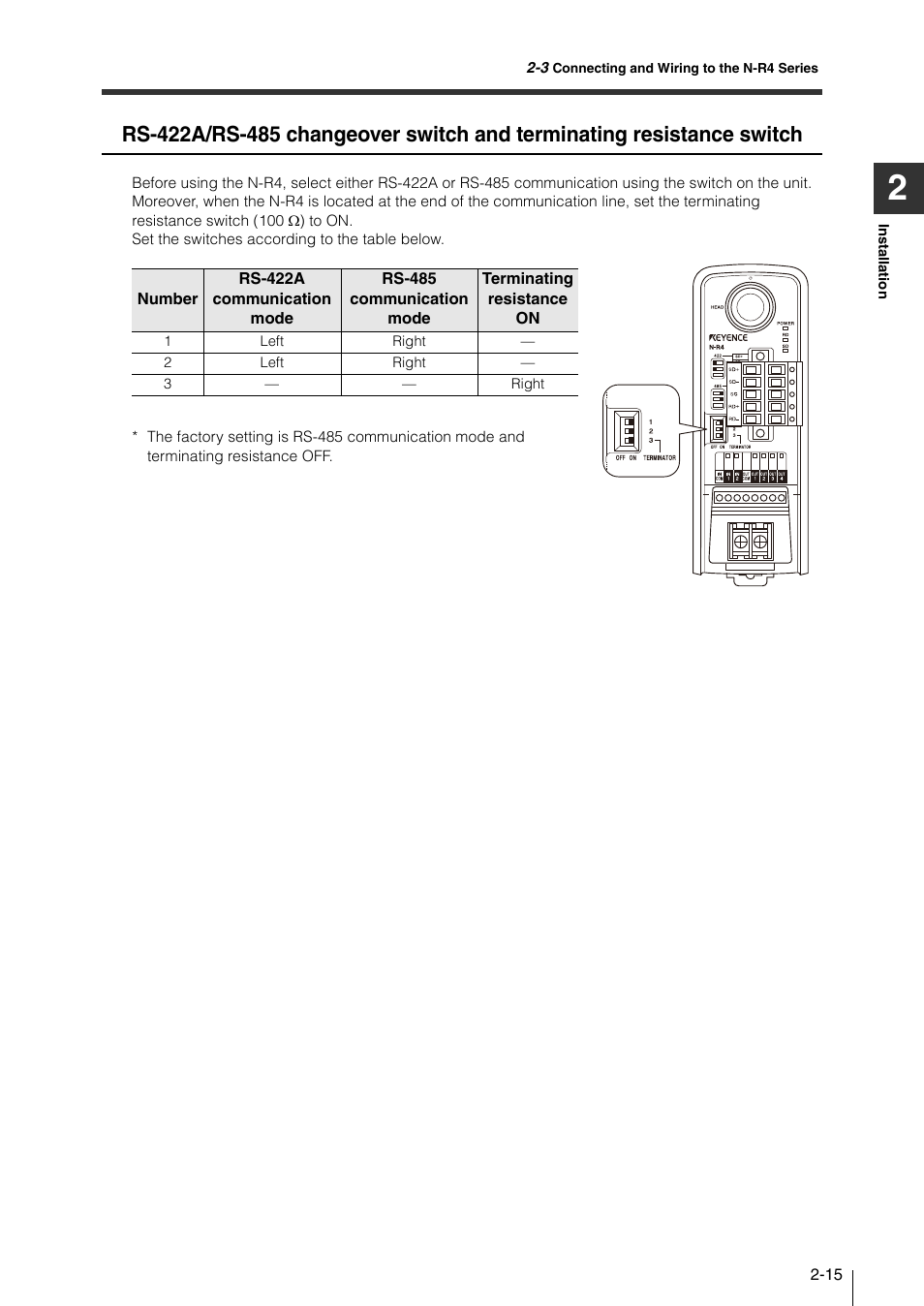 KEYENCE N-410 User Manual | Page 37 / 160