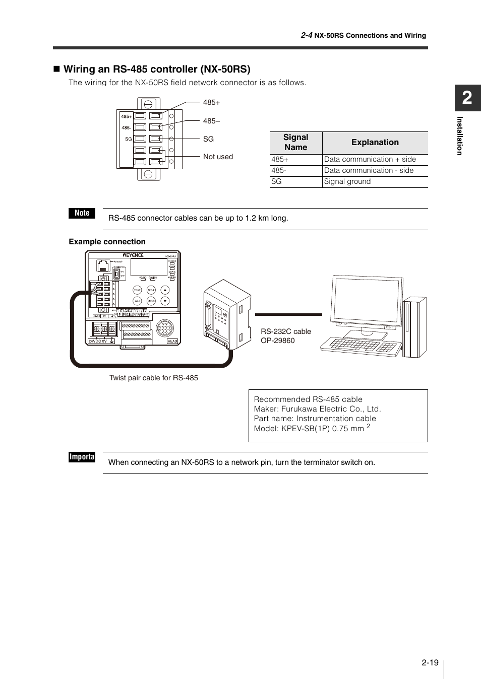 KEYENCE N-410 User Manual | Page 41 / 160