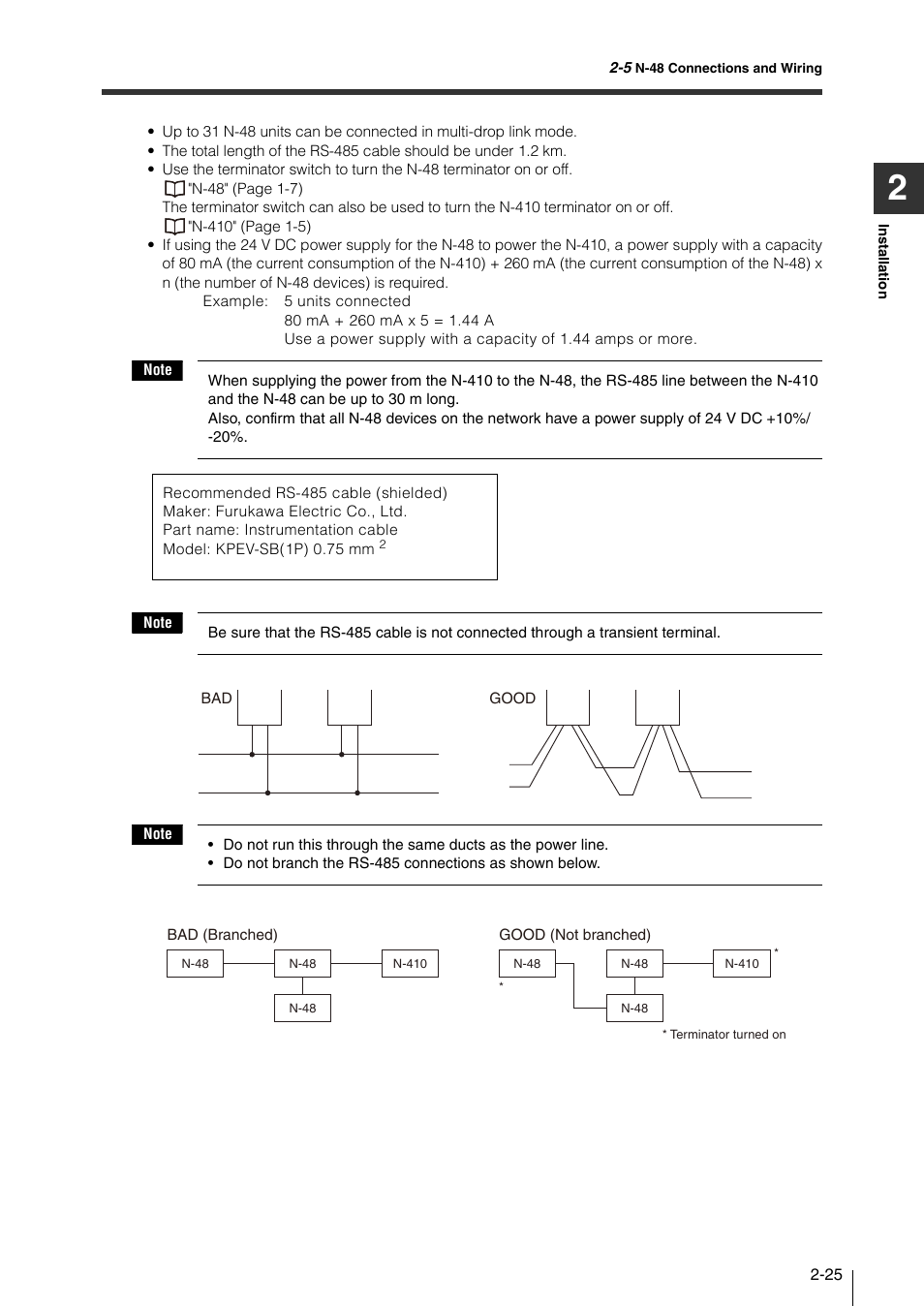 KEYENCE N-410 User Manual | Page 47 / 160