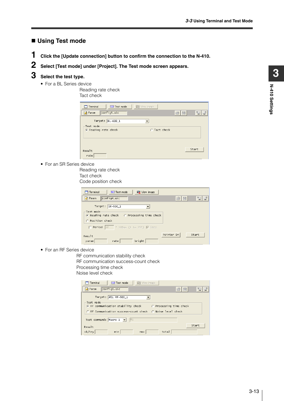 KEYENCE N-410 User Manual | Page 73 / 160