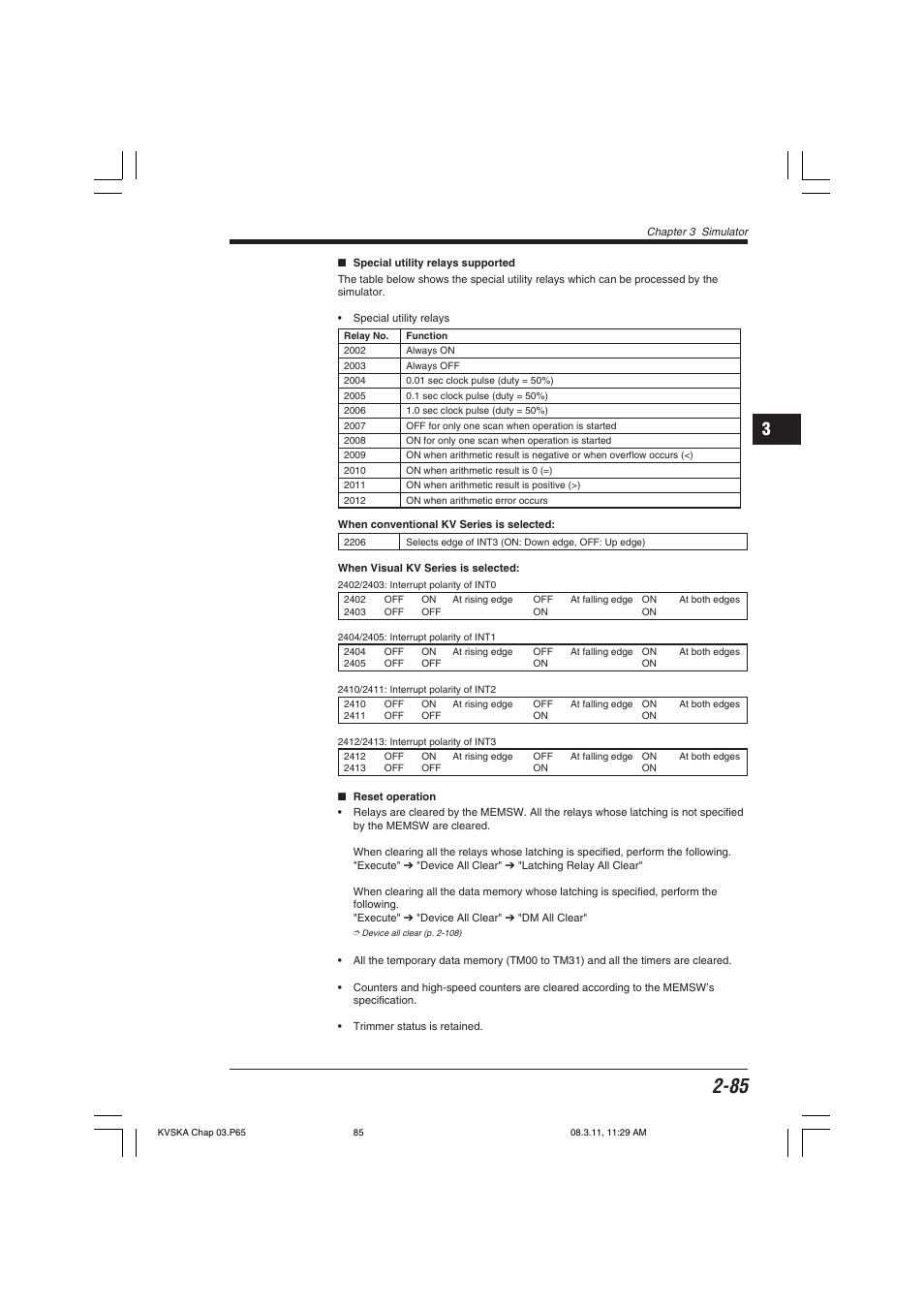KEYENCE KV Series User Manual | Page 109 / 240