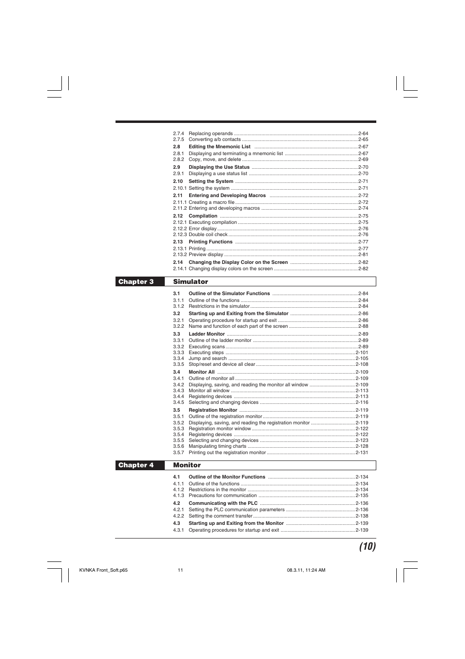 KEYENCE KV Series User Manual | Page 11 / 240