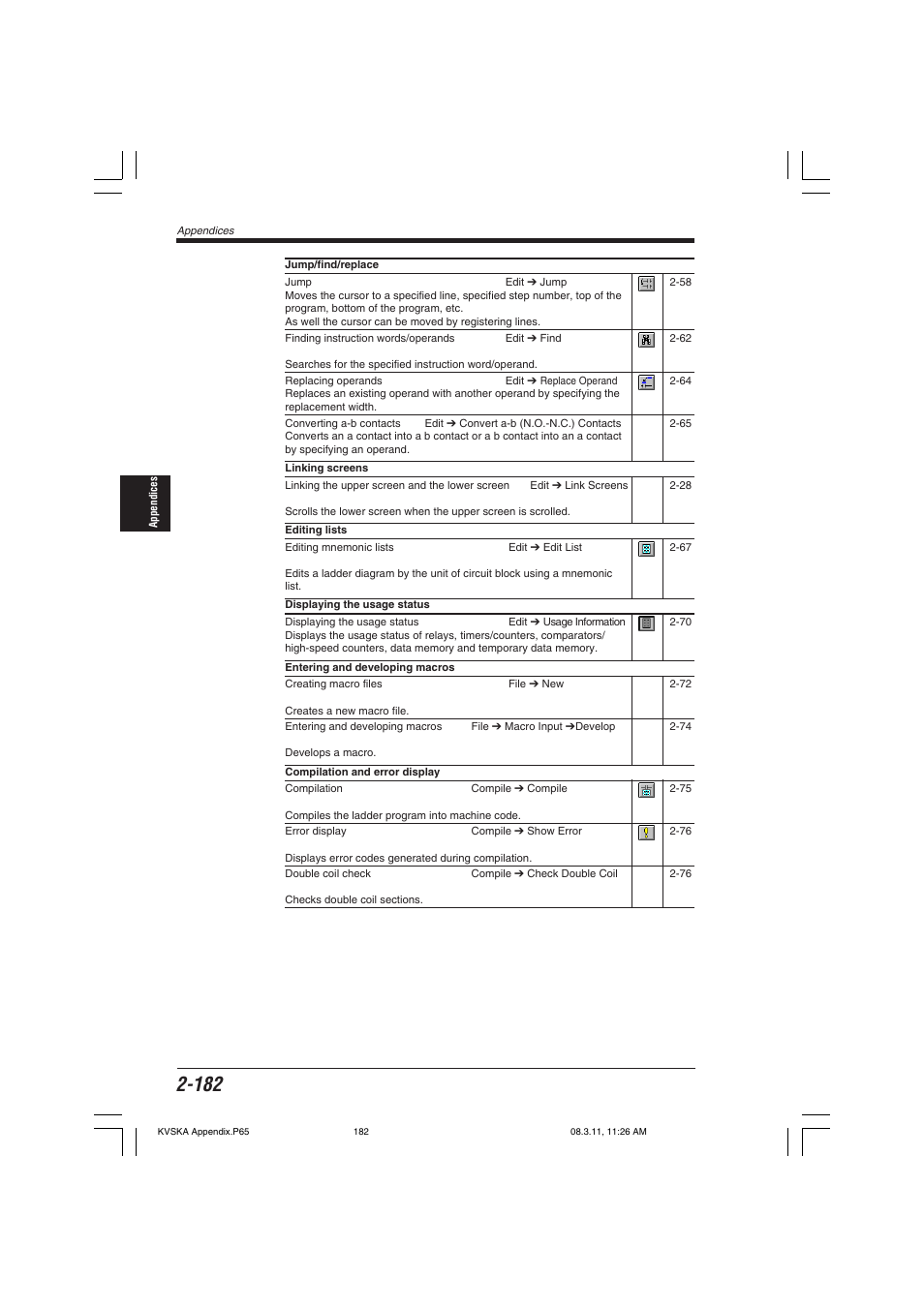 KEYENCE KV Series User Manual | Page 206 / 240