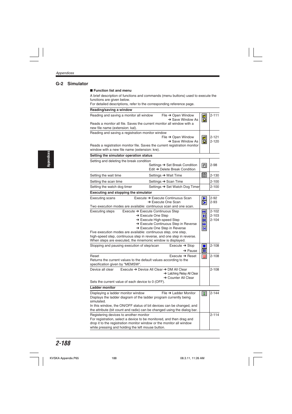 G-2 simulator | KEYENCE KV Series User Manual | Page 212 / 240