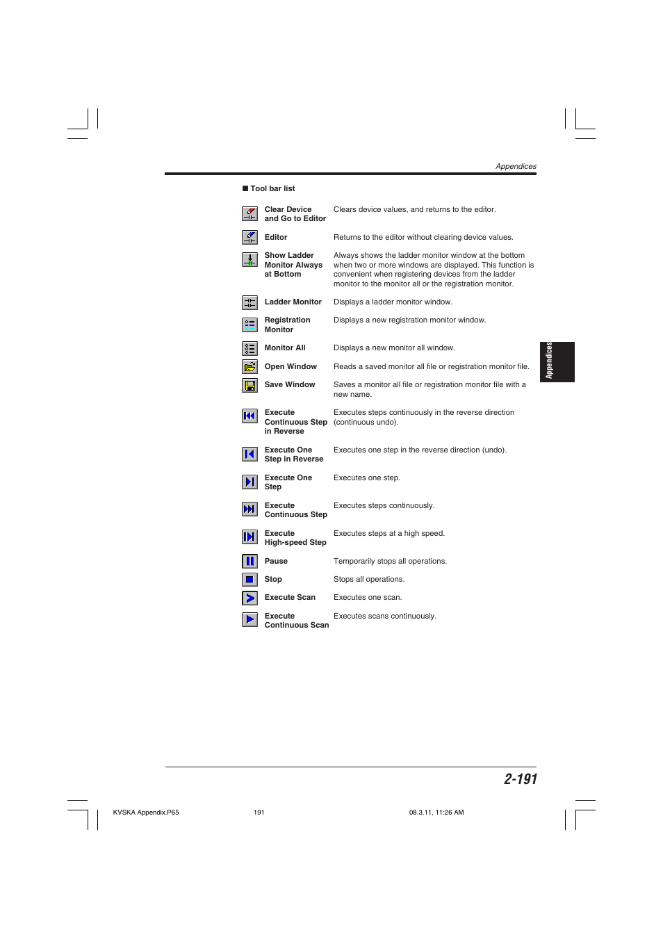 KEYENCE KV Series User Manual | Page 215 / 240