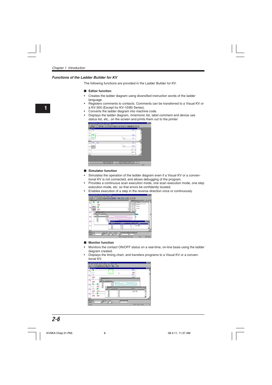 Functions of the ladder builder for kv | KEYENCE KV Series User Manual | Page 30 / 240