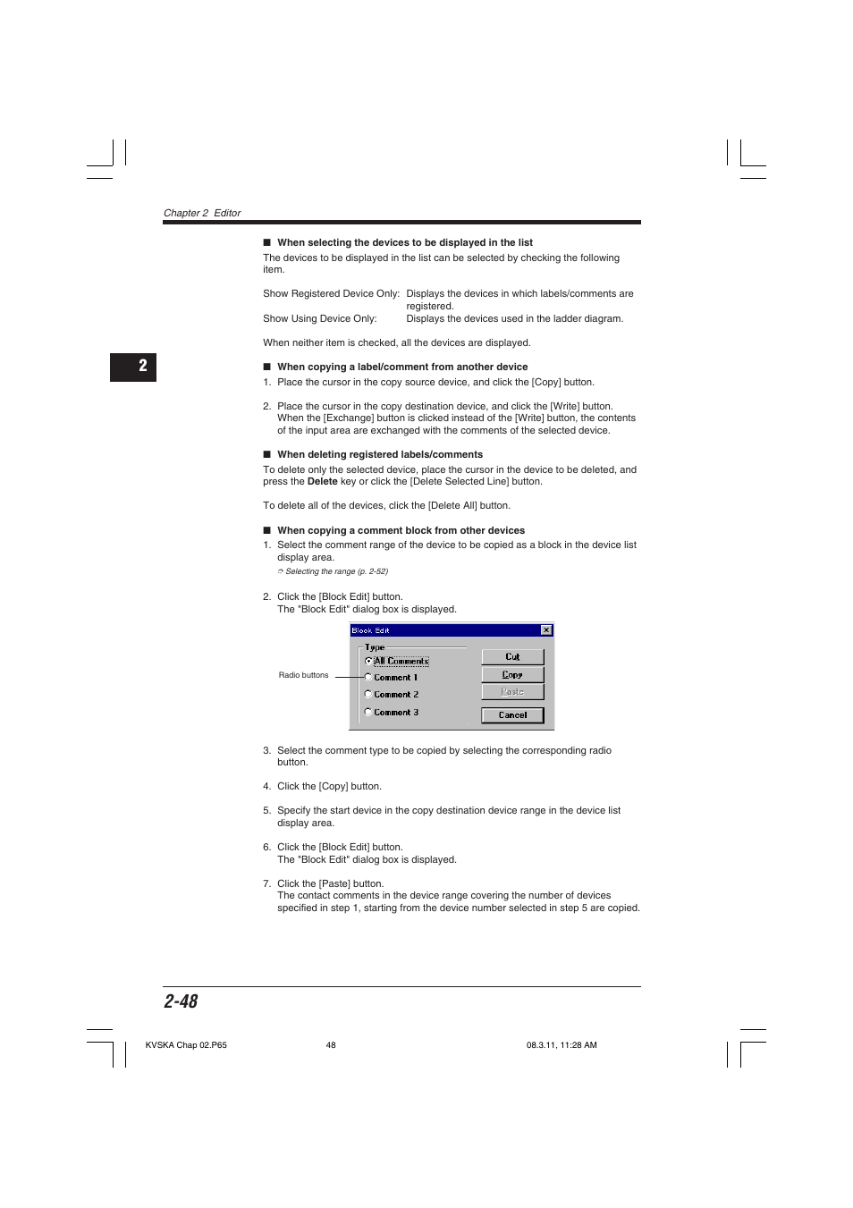 KEYENCE KV Series User Manual | Page 72 / 240