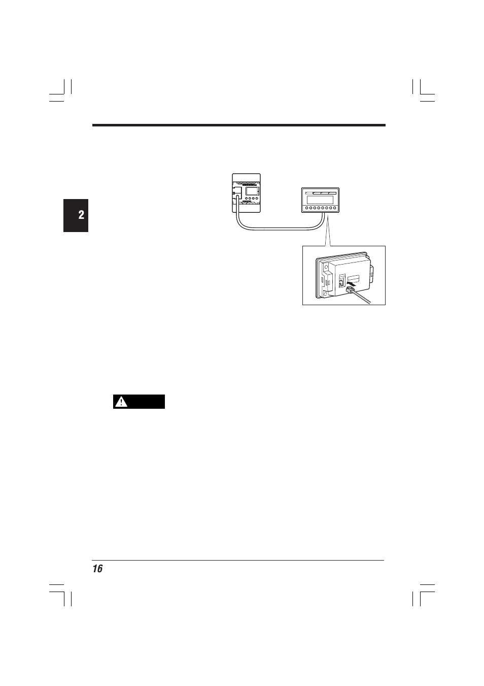 2 connection with the kv series | KEYENCE KV-D20 User Manual | Page 16 / 72