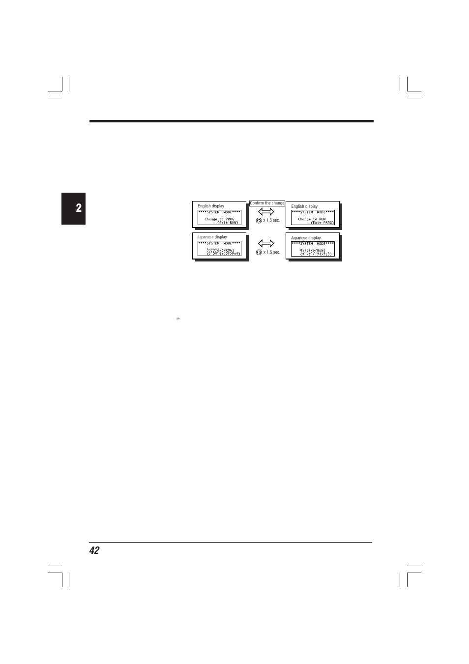 6 system mode, System mode | KEYENCE KV-D20 User Manual | Page 42 / 72