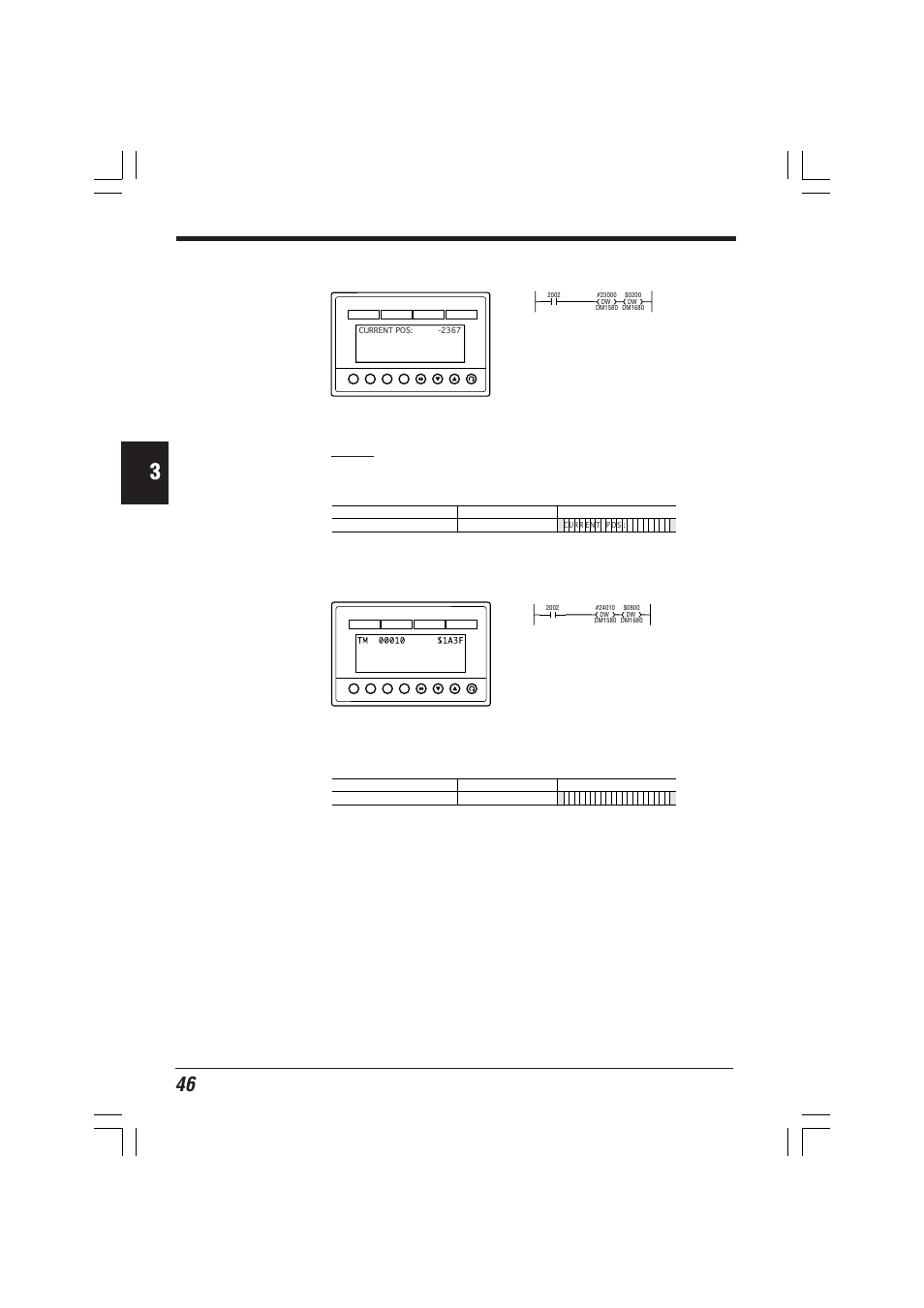 Displaying a value with a sign, Displaying hexadecimal notation | KEYENCE KV-D20 User Manual | Page 46 / 72