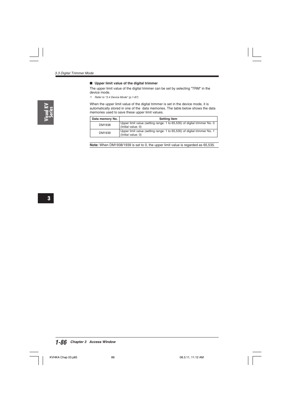 Visual kv series | KEYENCE Visual KV Series User Manual | Page 110 / 444