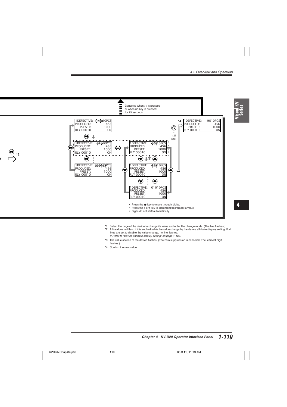 Visual kv series | KEYENCE Visual KV Series User Manual | Page 143 / 444
