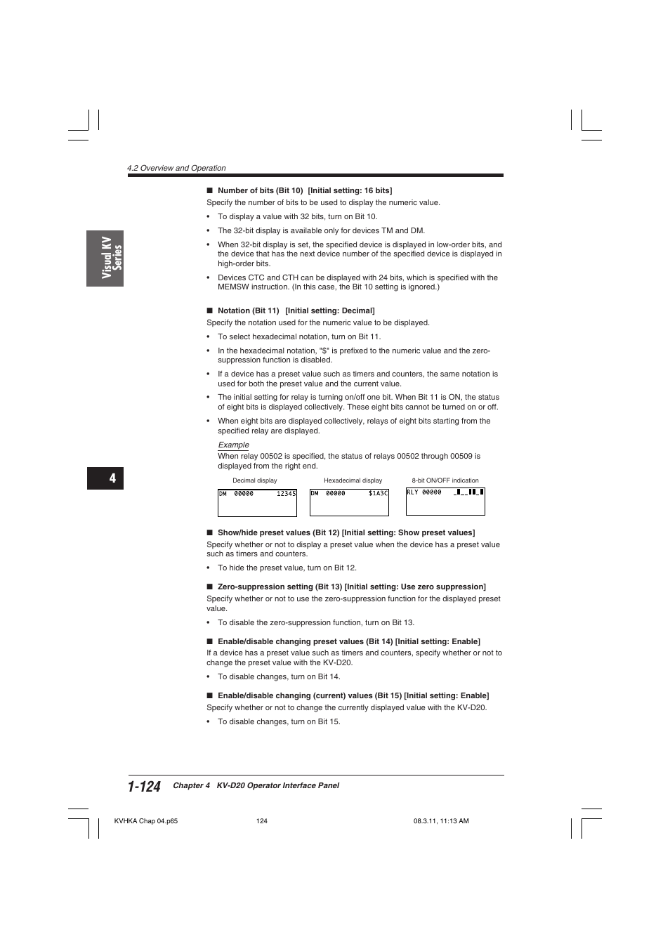 Visual kv series | KEYENCE Visual KV Series User Manual | Page 148 / 444