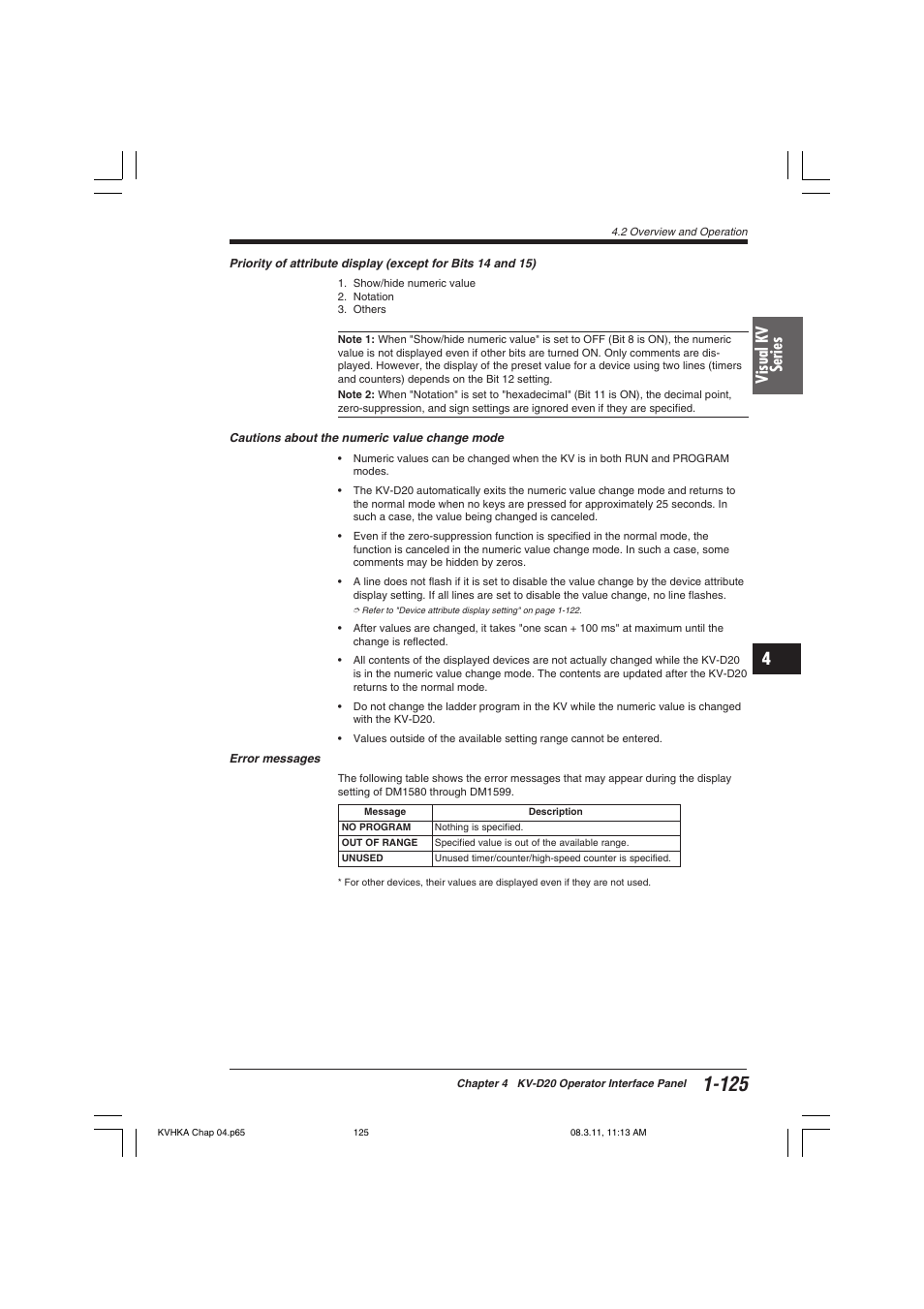 Visual kv series | KEYENCE Visual KV Series User Manual | Page 149 / 444