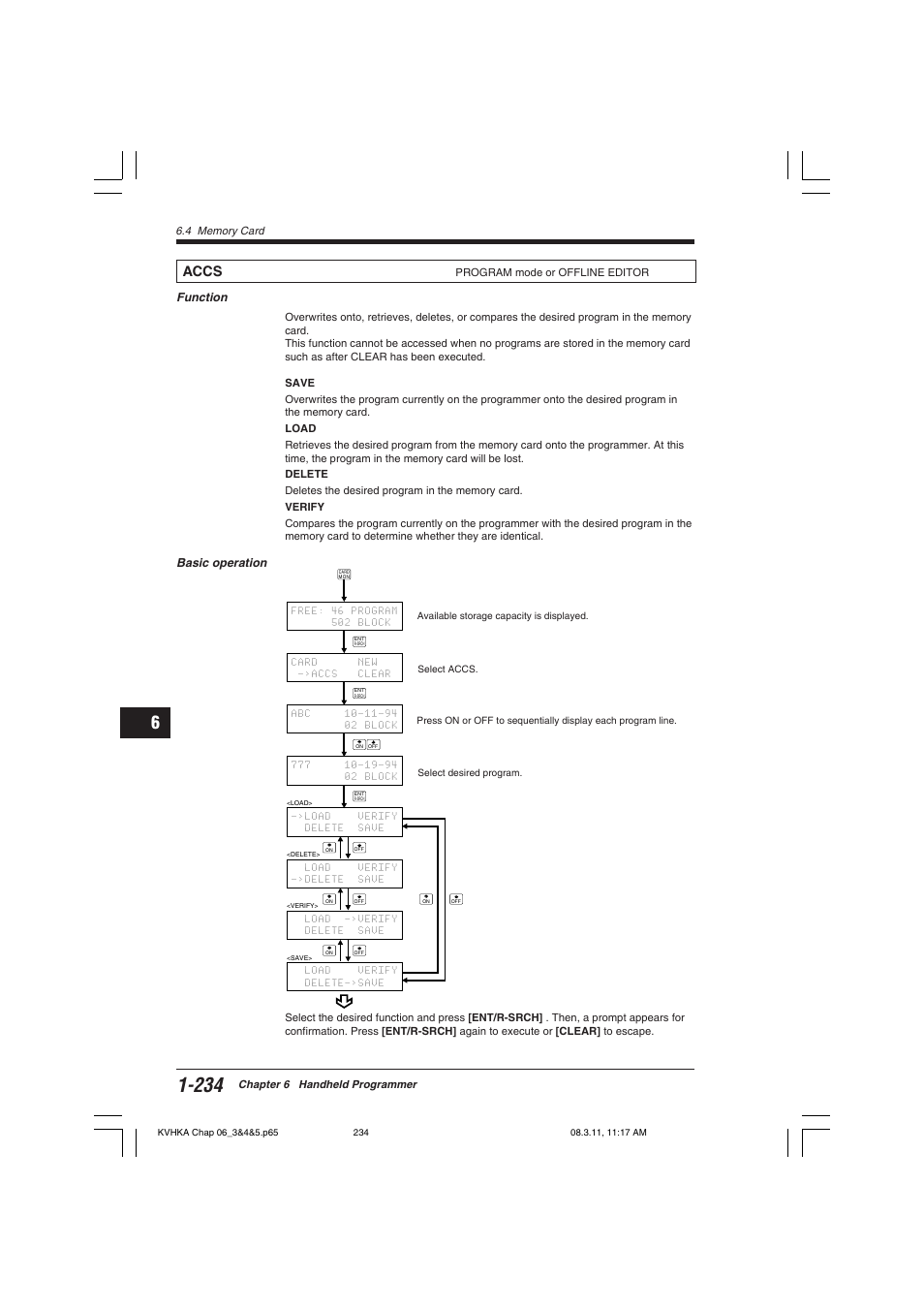 Accs | KEYENCE Visual KV Series User Manual | Page 258 / 444