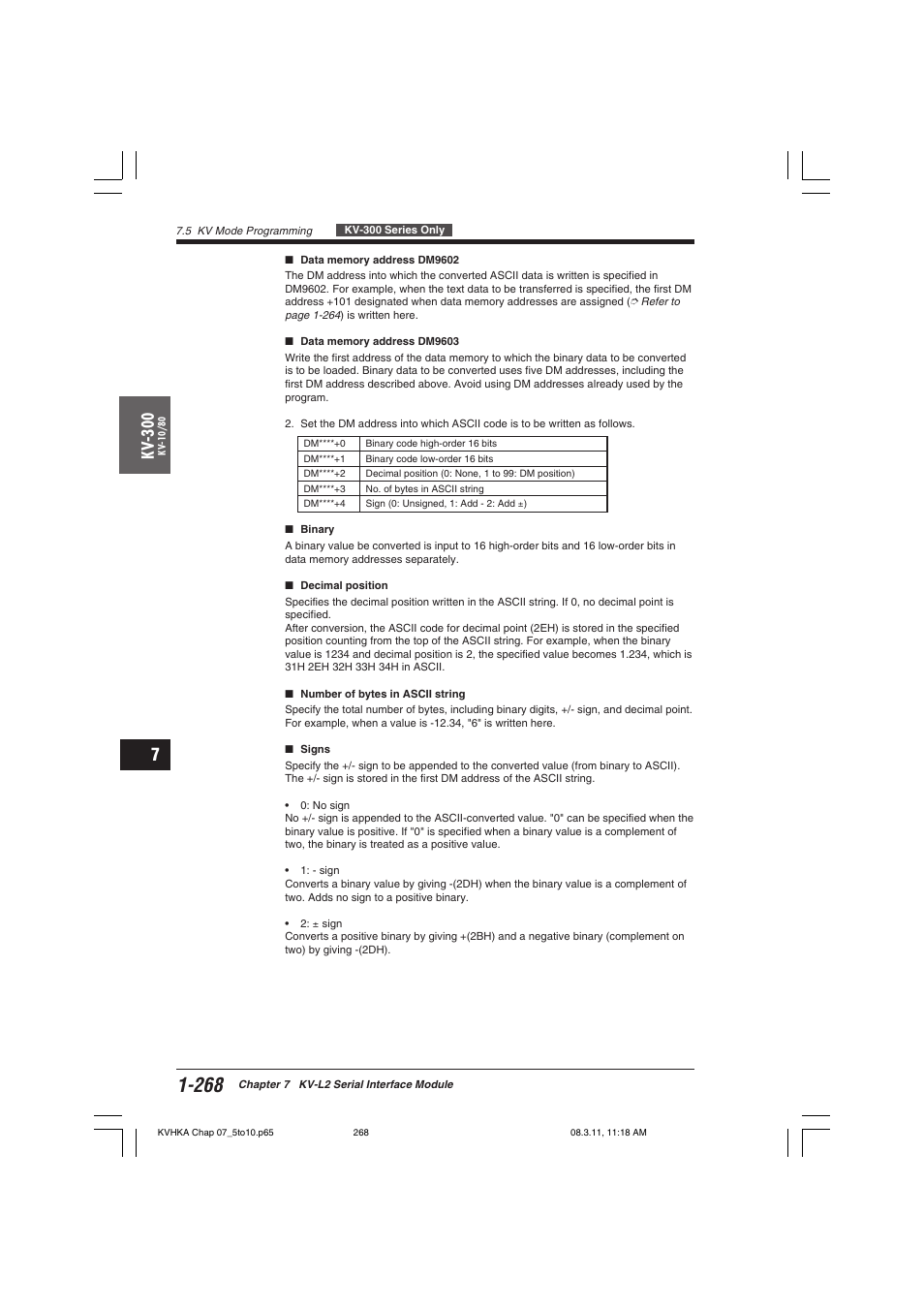 Kv -300 | KEYENCE Visual KV Series User Manual | Page 292 / 444