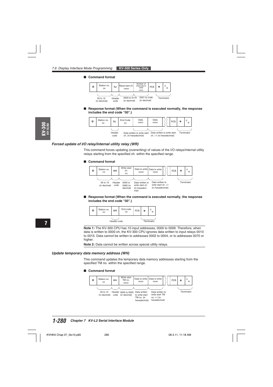 Kv -300 | KEYENCE Visual KV Series User Manual | Page 304 / 444