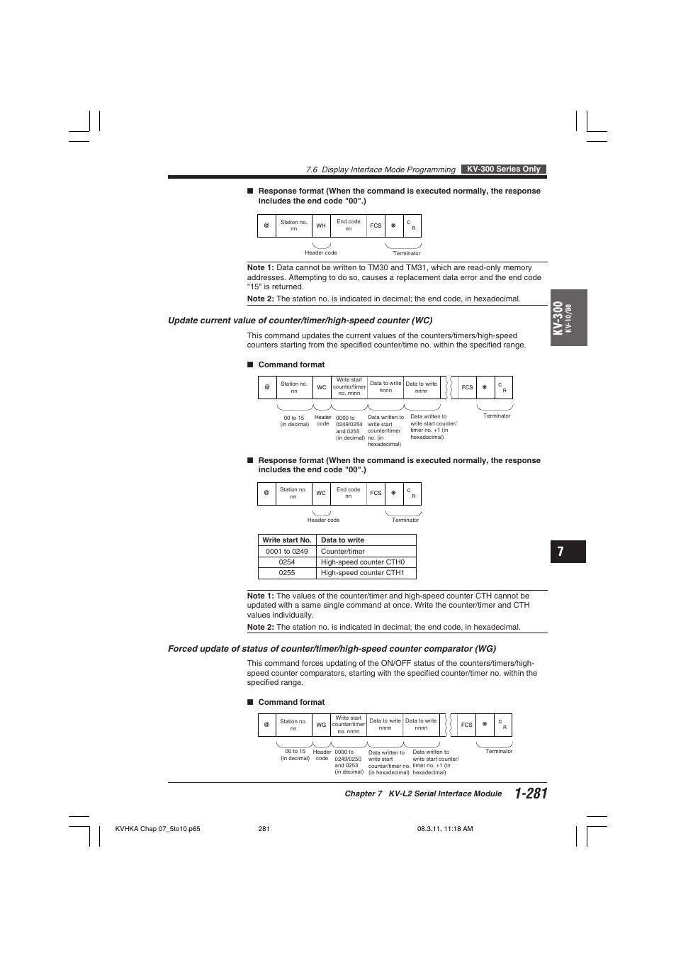 Kv -300 | KEYENCE Visual KV Series User Manual | Page 305 / 444