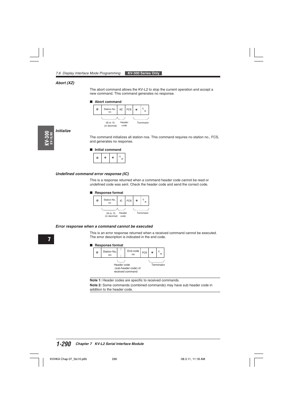 Kv -300 | KEYENCE Visual KV Series User Manual | Page 314 / 444