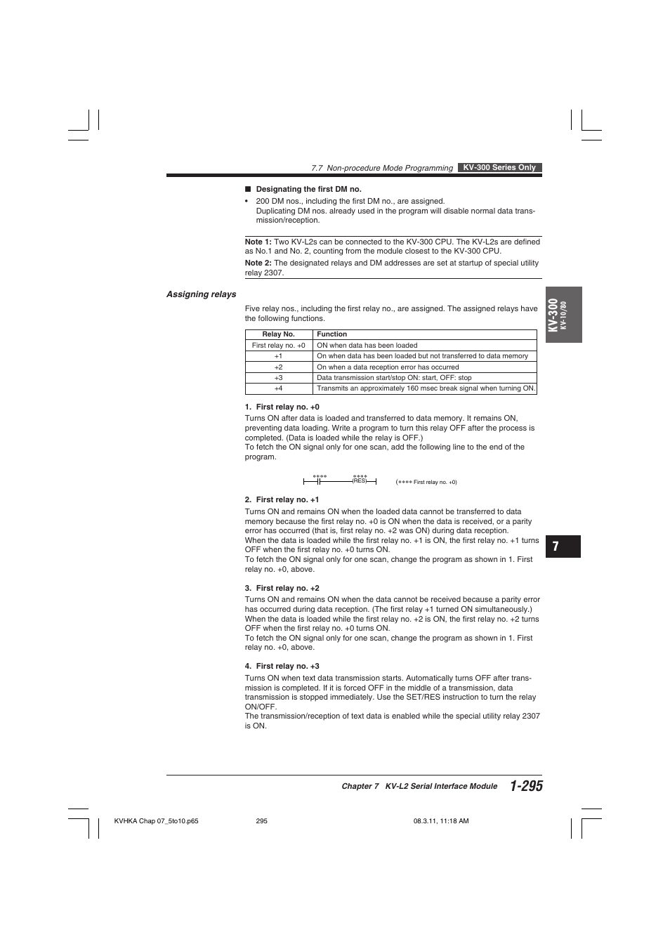 Kv -300 | KEYENCE Visual KV Series User Manual | Page 319 / 444