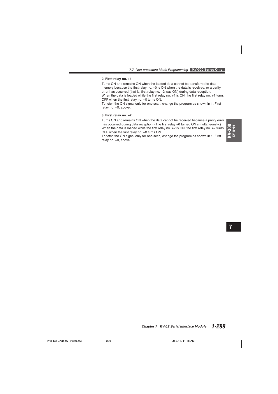 KEYENCE Visual KV Series User Manual | Page 323 / 444