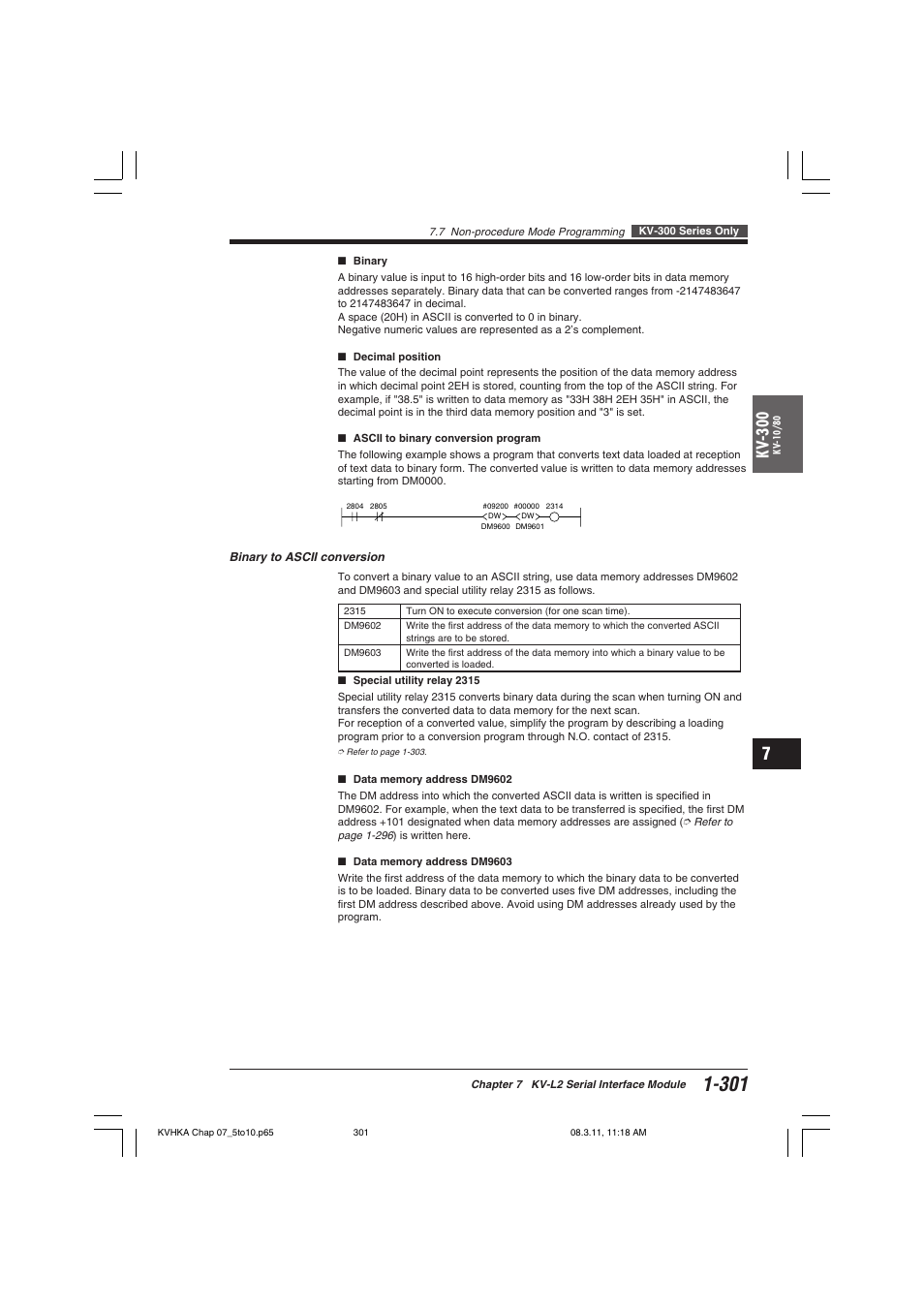 Kv -300 | KEYENCE Visual KV Series User Manual | Page 325 / 444