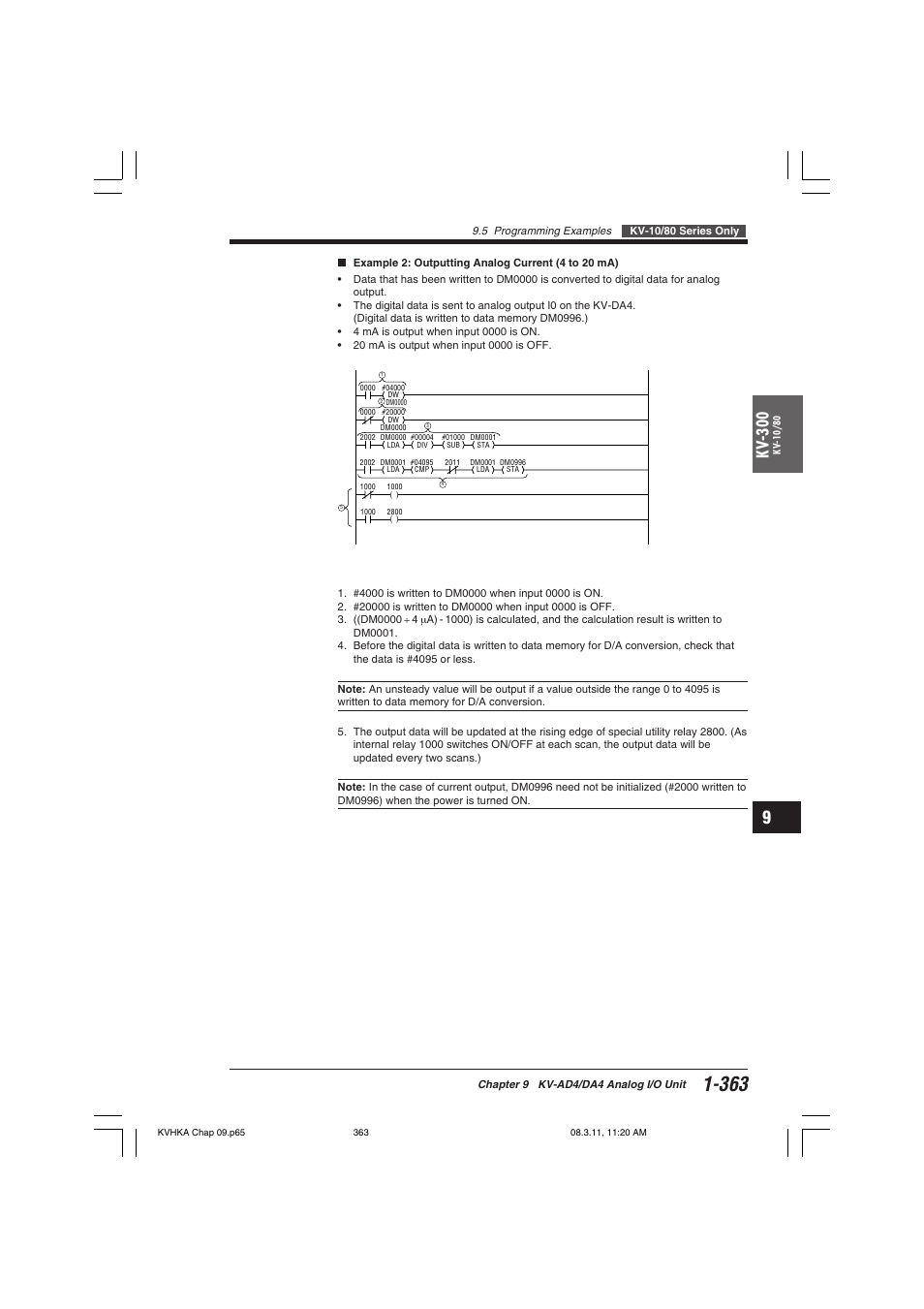 Kv -300 | KEYENCE Visual KV Series User Manual | Page 387 / 444