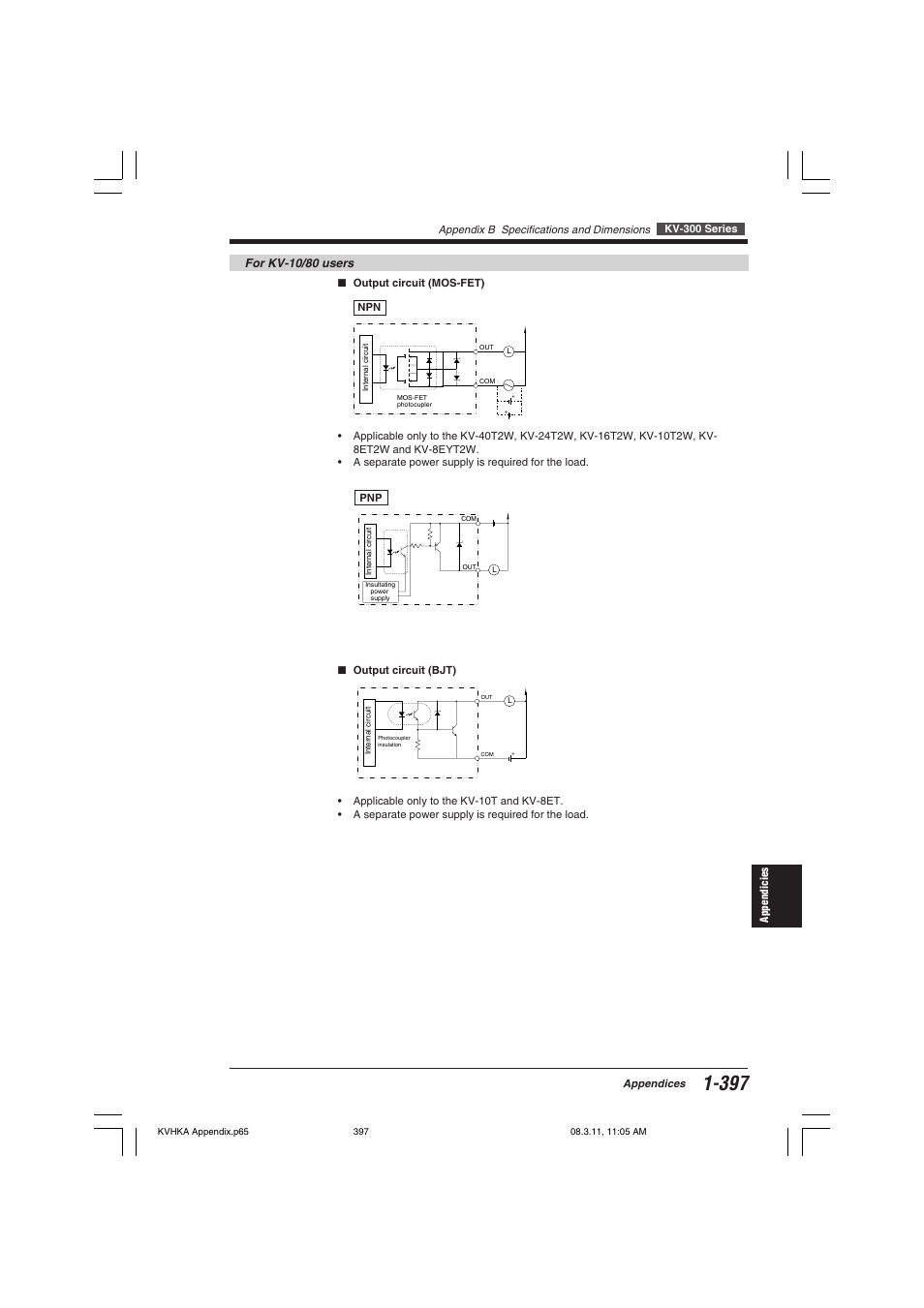 KEYENCE Visual KV Series User Manual | Page 421 / 444