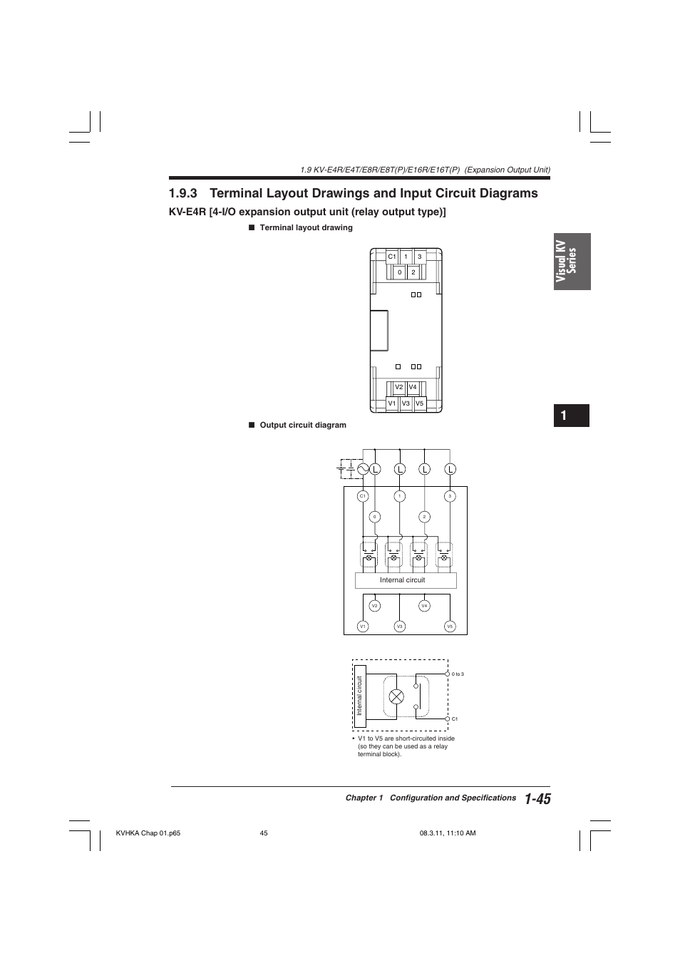 Visual kv series | KEYENCE Visual KV Series User Manual | Page 69 / 444