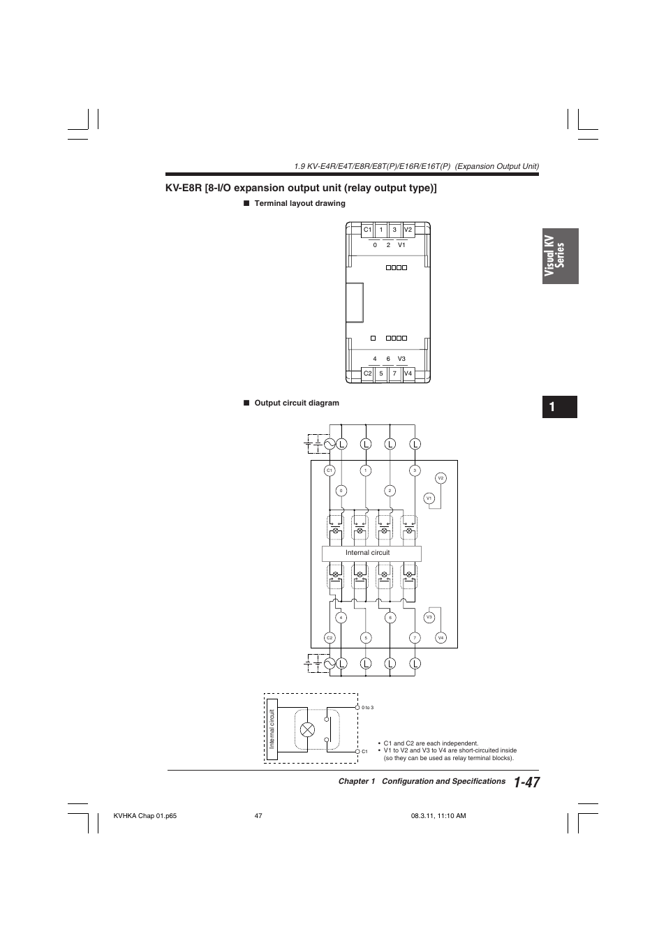 Visual kv series | KEYENCE Visual KV Series User Manual | Page 71 / 444