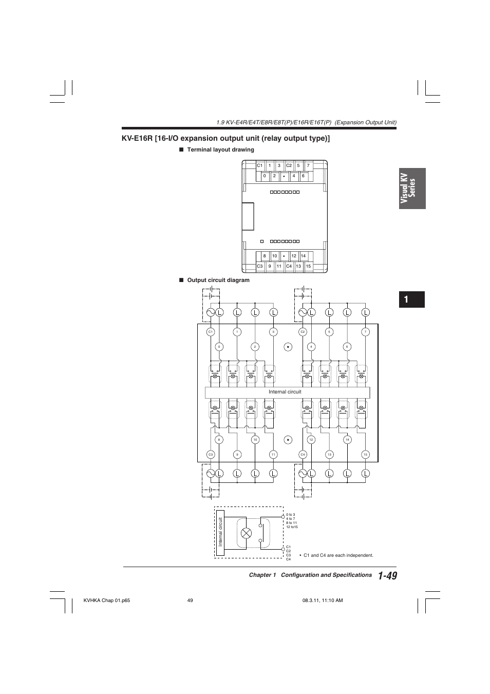 Visual kv series | KEYENCE Visual KV Series User Manual | Page 73 / 444