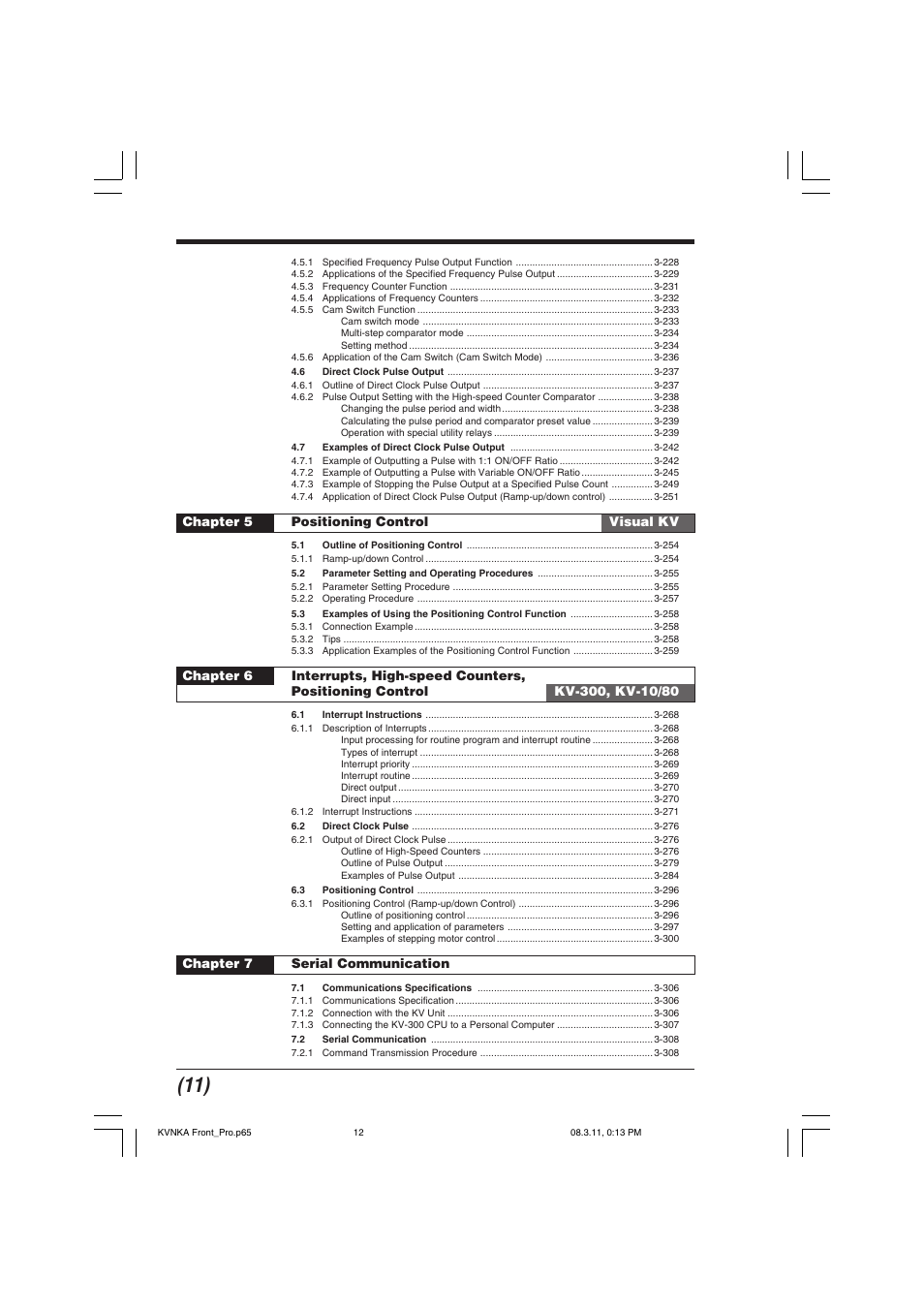 KEYENCE Visual KV Series User Manual | Page 12 / 392