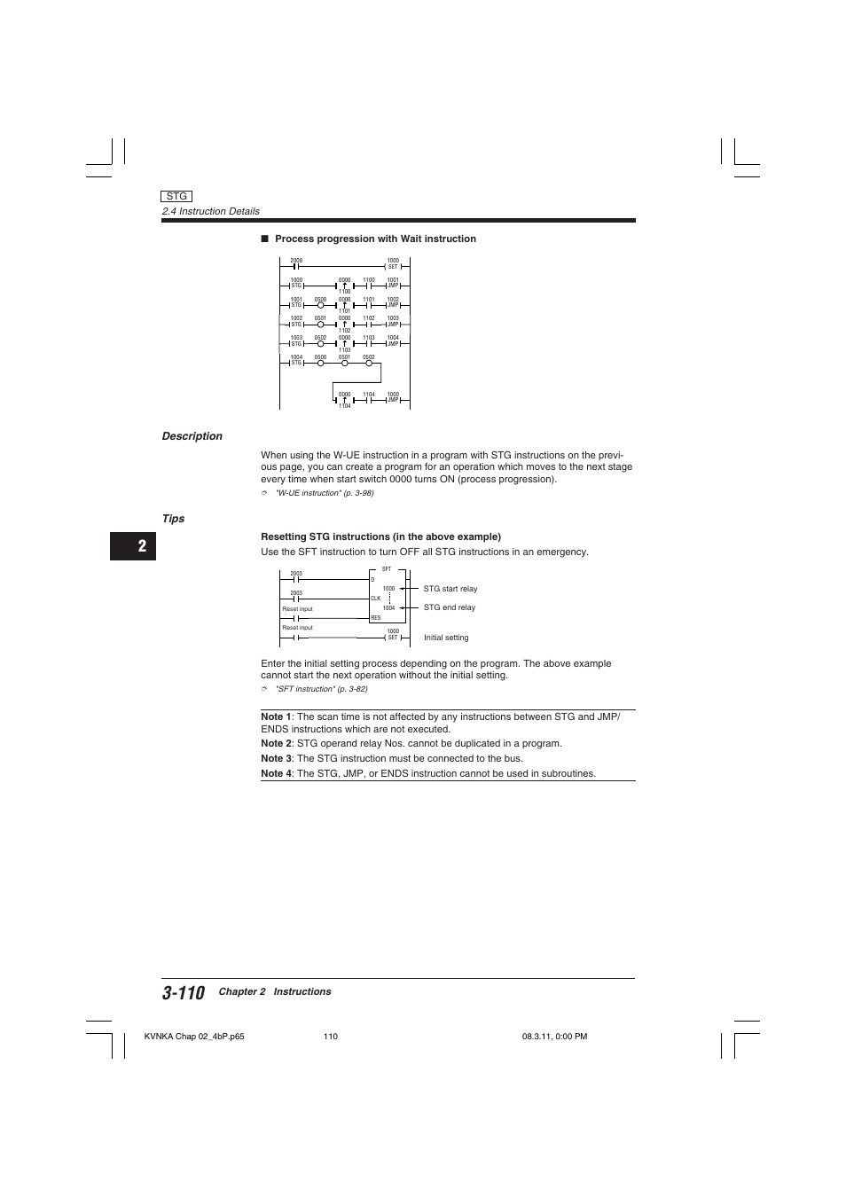 Description, Tips, 4 instruction details | KEYENCE Visual KV Series User Manual | Page 134 / 392